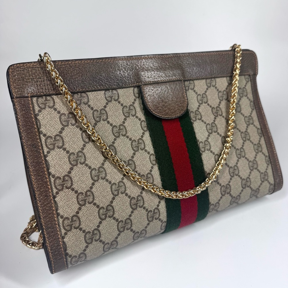 Gucci Ophidia Sherry line GG Monogram Accessory Collection Clutch Crossbody Bag - Picture 17 of 17
